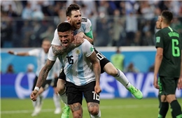 World Cup 2018: Messi và Rojo lập công, Argentina giành vé vào vòng 1/8 đầy kịch tính