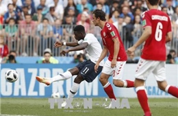 World Cup 2018: Pháp - Đan Mạch là trận hòa 0-0 đầu tiên của giải
