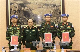 Trung tá Lê Ngọc Sơn: Dấu ấn Bộ đội Cụ Hồ ở Trung Phi 
