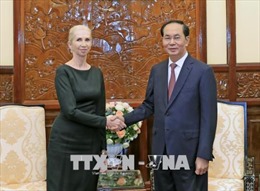 Chủ tịch nước Trần Đại Quang tiếp Đại sứ Vương quốc Na Uy