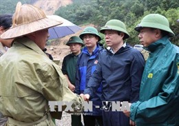 Kiểm tra công tác khắc phục hậu quả mưa lũ tại Lai Châu