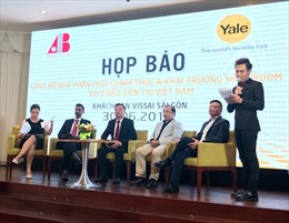 An Biên Group đưa thương hiệu khóa danh tiếng Yale về Việt Nam