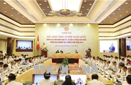 Thủ tướng chủ trì Hội nghị trực tuyến đánh giá tình hình kinh tế - xã hội 6 tháng