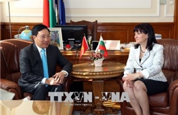 Phó Thủ tướng Phạm Bình Minh hội kiến với các nhà lãnh đạo Bulgaria