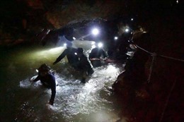 Có phương án giúp nhóm thiếu niên Thái Lan mắc kẹt đi bộ thoát khỏi hang