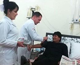 Đi kiểm tra sức khỏe, Tổng thống Bolivia phải phẫu thuật khẩn cấp
