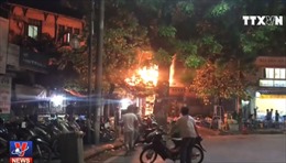 Cháy lớn tại quán bia tại Hà Nội, thực khách nhảy từ tầng 2 thoát thân