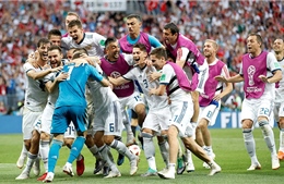 Tứ kết World Cup 2018: Xem trực tiếp trận Nga - Croatia (1h00, 8/7)