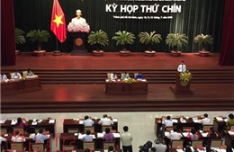 Kỳ họp thứ 9 HĐND TP Hồ Chí Minh: Bàn giải pháp cho vấn nạn kẹt xe, ngập nước