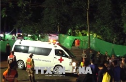 Giải cứu đội bóng thiếu niên Thái Lan: Những nhân viên y tế và cứu hộ cuối cùng rời hang Tham Luang 