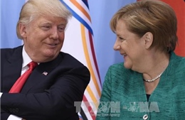 Giáp mặt Thủ tướng Merkel, Tổng thống Mỹ khẳng định mối quan hệ tốt đẹp với Đức 