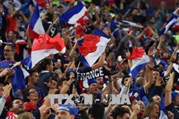 Người hâm mộ Pháp sẵn sàng cho trận chung kết World Cup 2018