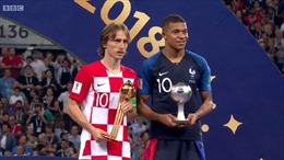 Luka Modric giành Quả bóng Vàng World Cup 2018
