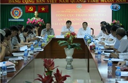 Tổng cục Thi hành án dân sự và Agribank làm việc về công tác thi hành án tín dụng, ngân hàng trên địa bàn TP Hồ Chí Minh 
