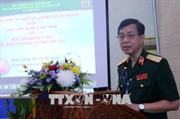 Việt Nam và Lào tăng cường hợp tác trong lĩnh vực quân y 