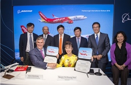 Boeing và Vietjet ký Hợp đồng mua 100 máy bay