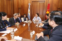 Việt Nam và Argentina thúc đẩy hợp tác trong lĩnh vực lập pháp