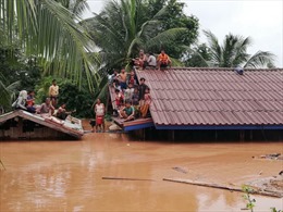 Video dòng lũ kinh hoàng sau vụ vỡ đập tại Lào