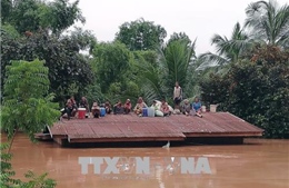 Tiếp tục hỗ trợ nhân dân Lào khắc phục hậu quả sự cố vỡ đập thủy điện