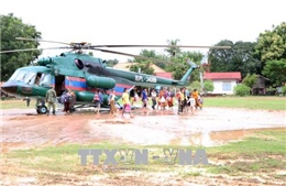 Vỡ đập thủy điện tại Lào: Đã giải cứu hàng trăm người dân bị mắc kẹt