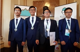 4 thí sinh Việt Nam tham dự Olympic Hoá học quốc tế năm 2018 đều giành huy chương