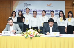Lazada eLogistics (LEL) Việt Nam kí kết hợp tác cùng VNPost mở rộng phạm vi giao hàng