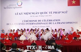 &#39;Sắc màu Pháp ngữ&#39; tôn vinh Ngày Quốc tế Pháp ngữ 2019