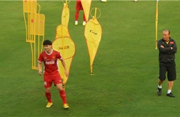 Công Phượng, Đức Chinh 'tươi rói' trước ngày đối đầu Philippines