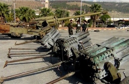 Vũ khí bắt giữ tại Syria xuất hiện trong triển lãm quân sự Nga