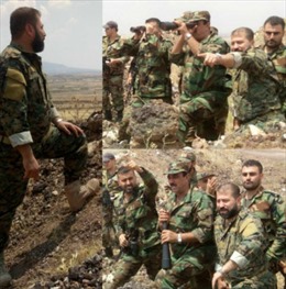 Xem Tư lệnh chiến trường huyền thoại Syria bắn AK-104 cùng &#39;Mãnh Hổ&#39; 