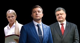 Danh hài đang dẫn đầu, &#39;cuộc chiến&#39; tranh cử Tổng thống Ukraine nóng lên từng ngày