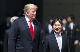 Tổng thống Trump trở thành nguyên thủ nước ngoài đầu tiên gặp tân Nhật hoàng