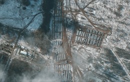 Loạt ảnh vệ tinh tiết lộ quy mô tập kết quân sự dọc biên giới Nga-Ukraine