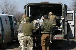Mỹ điều trị thương binh Ukraine tại quân y viện ở Đức
