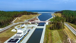 Ba Lan khai trương kênh đào chưa hoàn thành để tránh phụ thuộc Nga