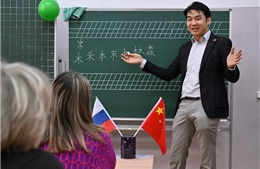 Bùng nổ phong trào học tiếng Trung tại Nga
