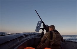 Video lực lượng đặc nhiệm Ukraine giành lại giàn khoan ở Biển Đen