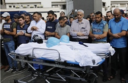 Số nhà báo thiệt mạng trong cuộc chiến ở Gaza cao nhất trong hơn 3 thập kỷ