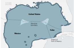 Mỹ đã đổi tên Vịnh Mexico, nhưng thực tế ai đang kiểm soát vịnh này?