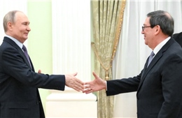 Tổng thống Putin gặp Ngoại trưởng Cuba giữa lúc Mỹ siết phong tỏa