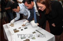 Tiếp nhận 18 cổ vật Việt Nam hồi hương từ Đức