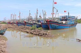 Nghệ An: Cửa Lạch Thơi bồi lắng, tàu thuyền qua lại khó khăn
