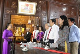 Đồng chí Trần Thanh Mẫn thăm và làm việc tại tỉnh An Giang