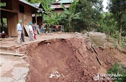 Cảnh báo sạt lở đất và lũ quét có thể xảy ra ở 6 huyện miền núi Nghệ An