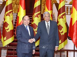 Thủ tướng Nguyễn Xuân Phúc tiếp Thủ tướng Sri Lanka 