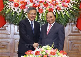 Thủ tướng Nguyễn Xuân Phúc tiếp Phó Thủ tướng Quốc vụ viện Trung Quốc