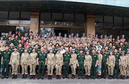 Cục Gìn giữ hòa bình Việt Nam tổ chức Giao lưu &#39;Những cánh chim hòa bình&#39;