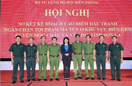 Quyền Chủ tịch nước dự Hội nghị sơ kết công tác ngăn chặn tội phạm ma túy tại Sơn La