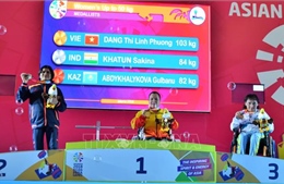 Asian Para Games 2018: Đặng Thị Linh Phượng giành HCV cử tạ với thành tích vượt trội