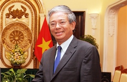Thứ trưởng Bộ Ngoại giao Phạm Quang Vinh tiếp Giám đốc Cơ quan Hợp tác quốc tế Nga